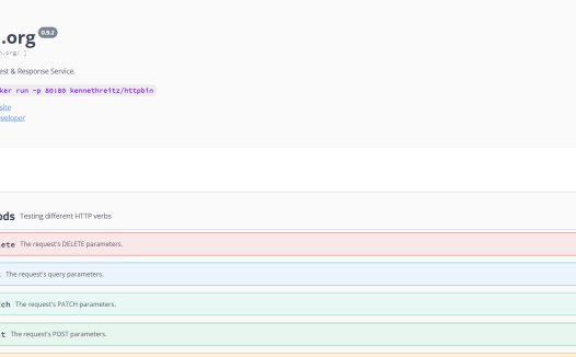 http测试工具：httpbin