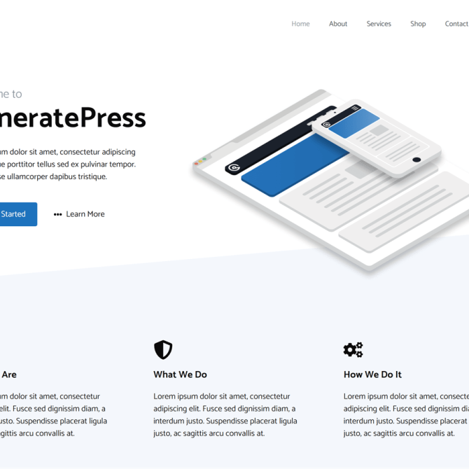 WordPres GeneratePress PRO/GeneratePress PREMIUM 主题正版授权